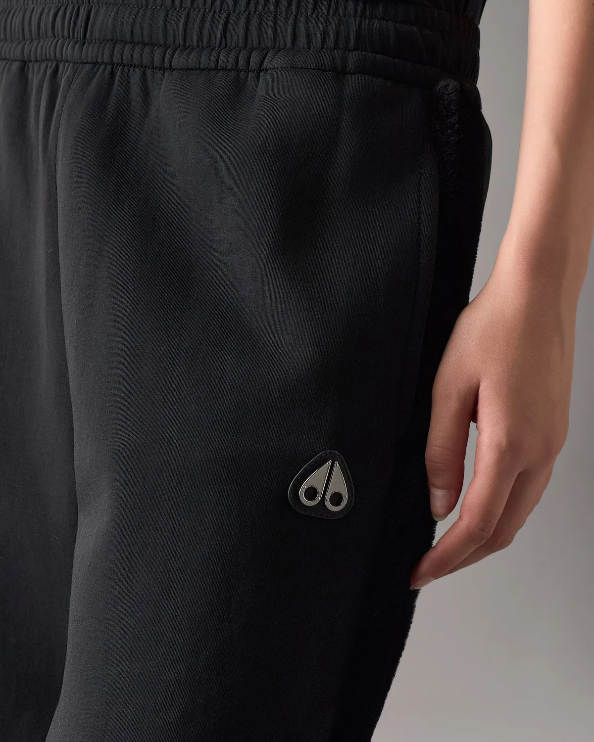 Moose Knuckles Mixed Media Bunny pantalon noir large