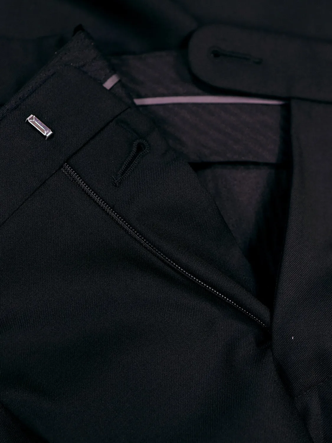 Hollington Siza pantalon laine noire taille 40