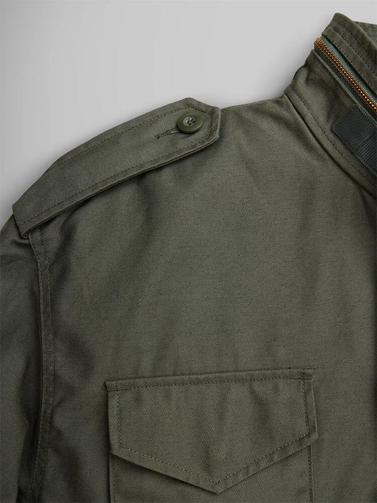 Alpha Industries M-65 field jacket olive nylon coton