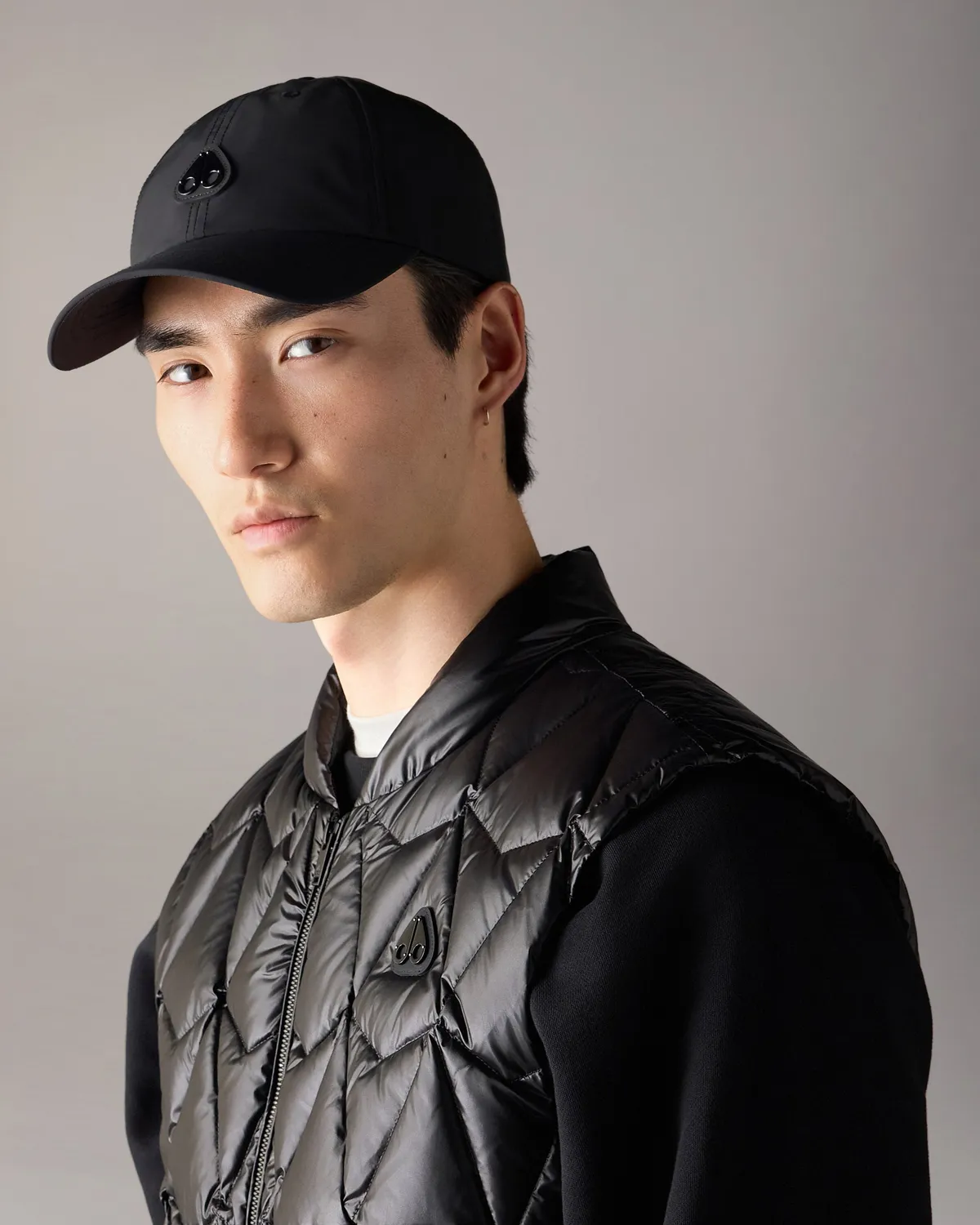 Moose Knuckles Vick casquette baseball noire