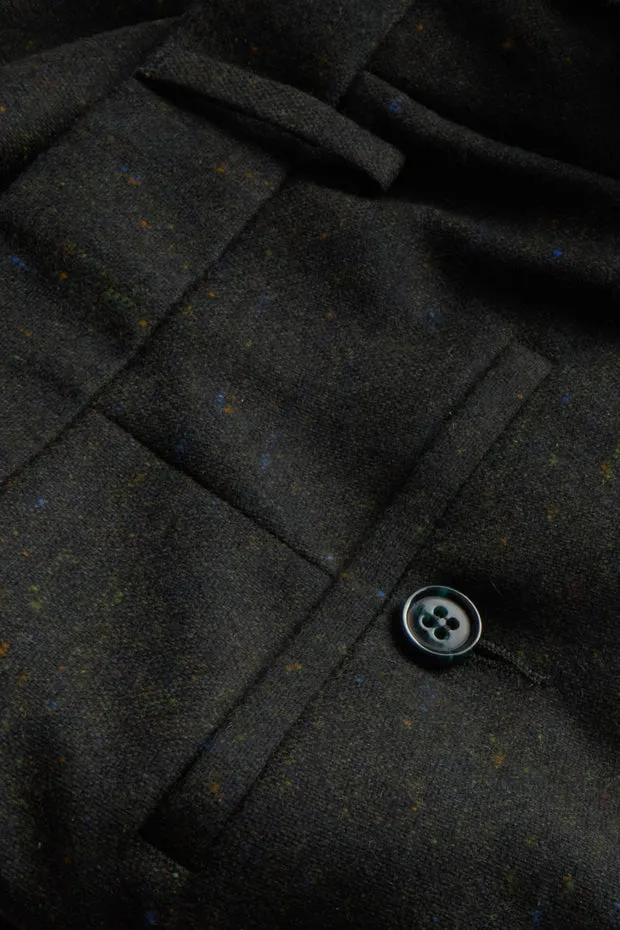 Hollington Siza pantalon tweed Donegal Brocéliande ajusté