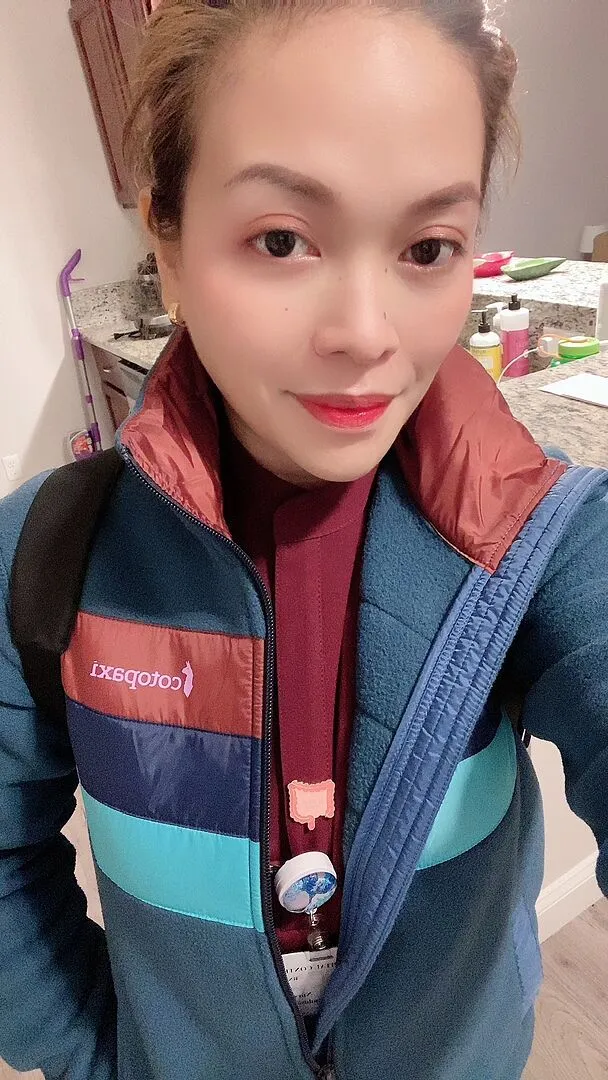 Cotopaxi Teca veste polaire femme I Heart You recyclée