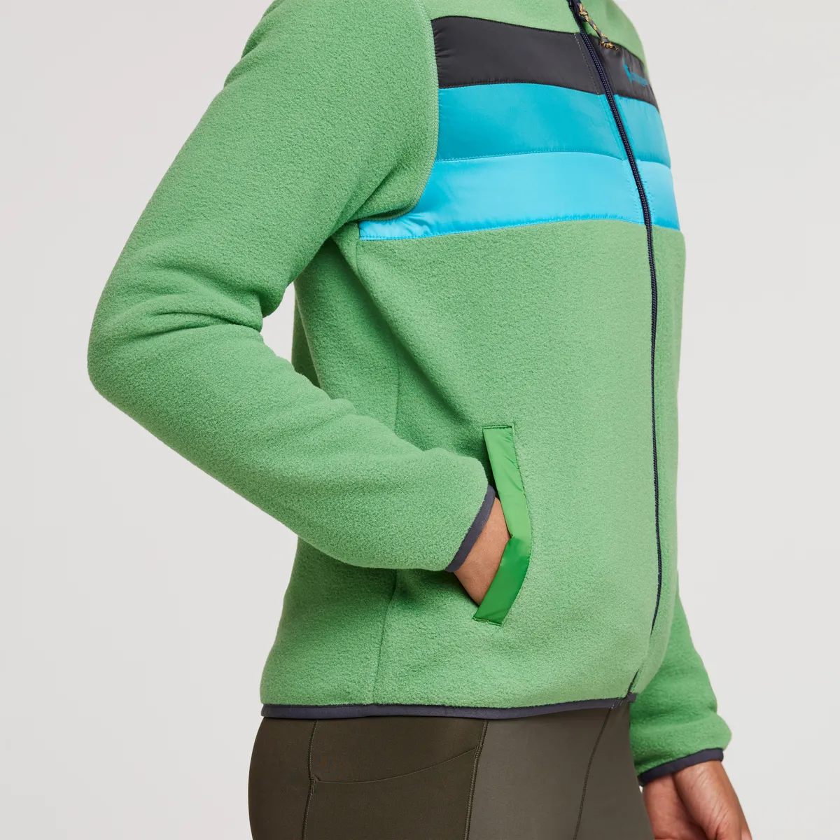 Cotopaxi Teca Fleece Full-Zip veste polaire femme April Showers