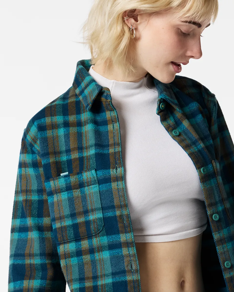 Cotopaxi Mero chemise flanelle femme coton bio