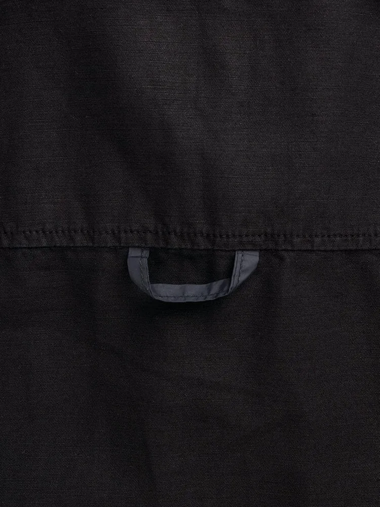 Alpha Industries Multi Pocket chemise manches longues noire coton