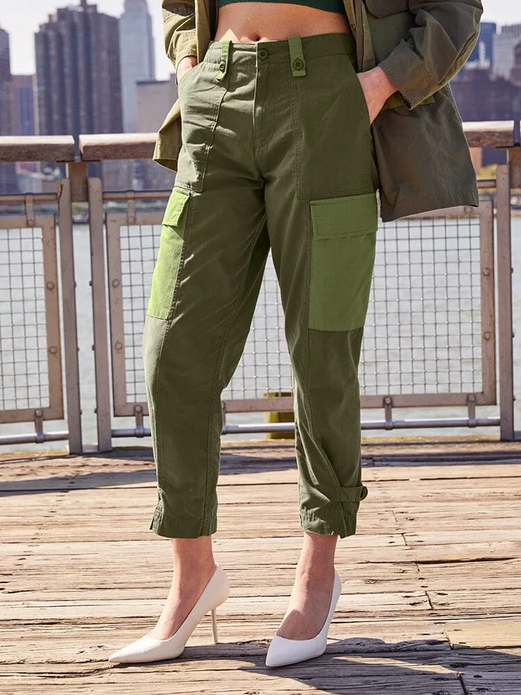 Alpha Industries Lightweight Trouser pantalon femme OG-107 Green coton