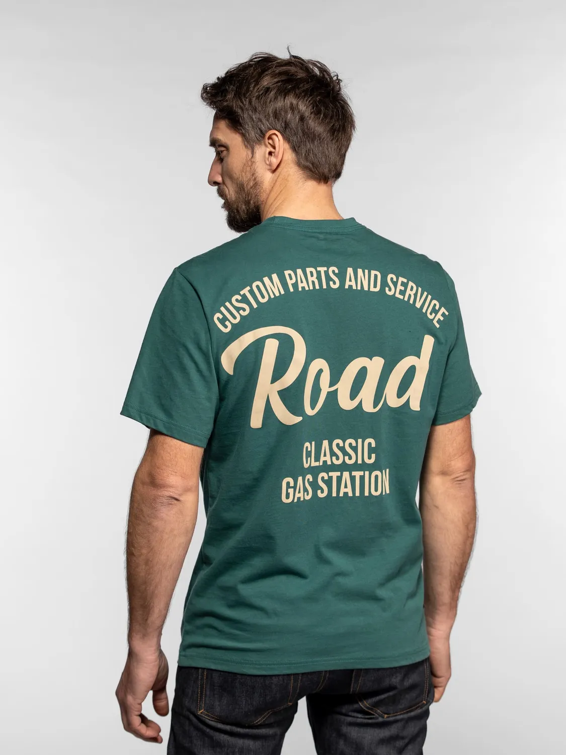 Daytona Vernon t-shirt worker beige coton peigné