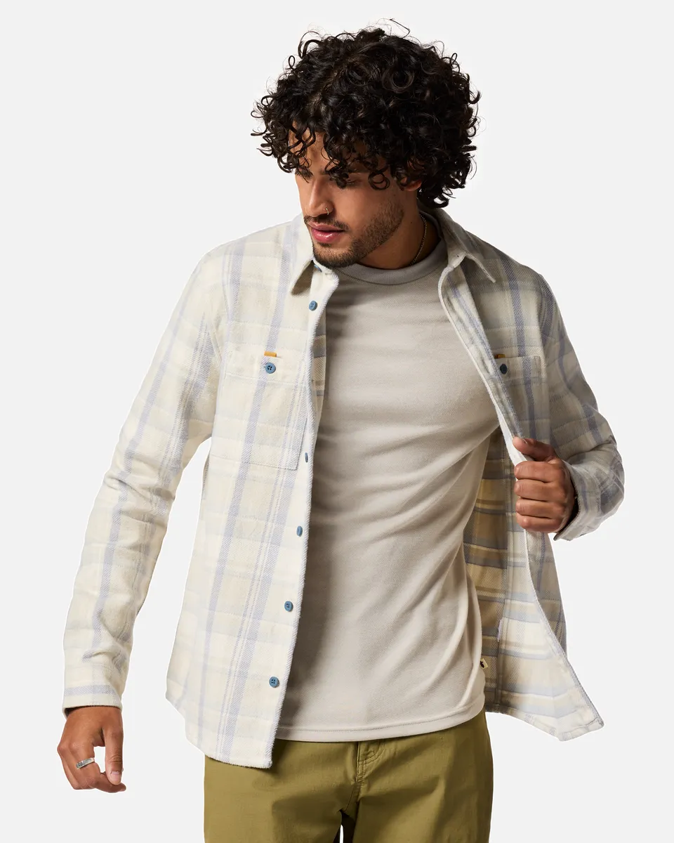 Cotopaxi Mero Organic Flannel chemise homme Indigo Plaid