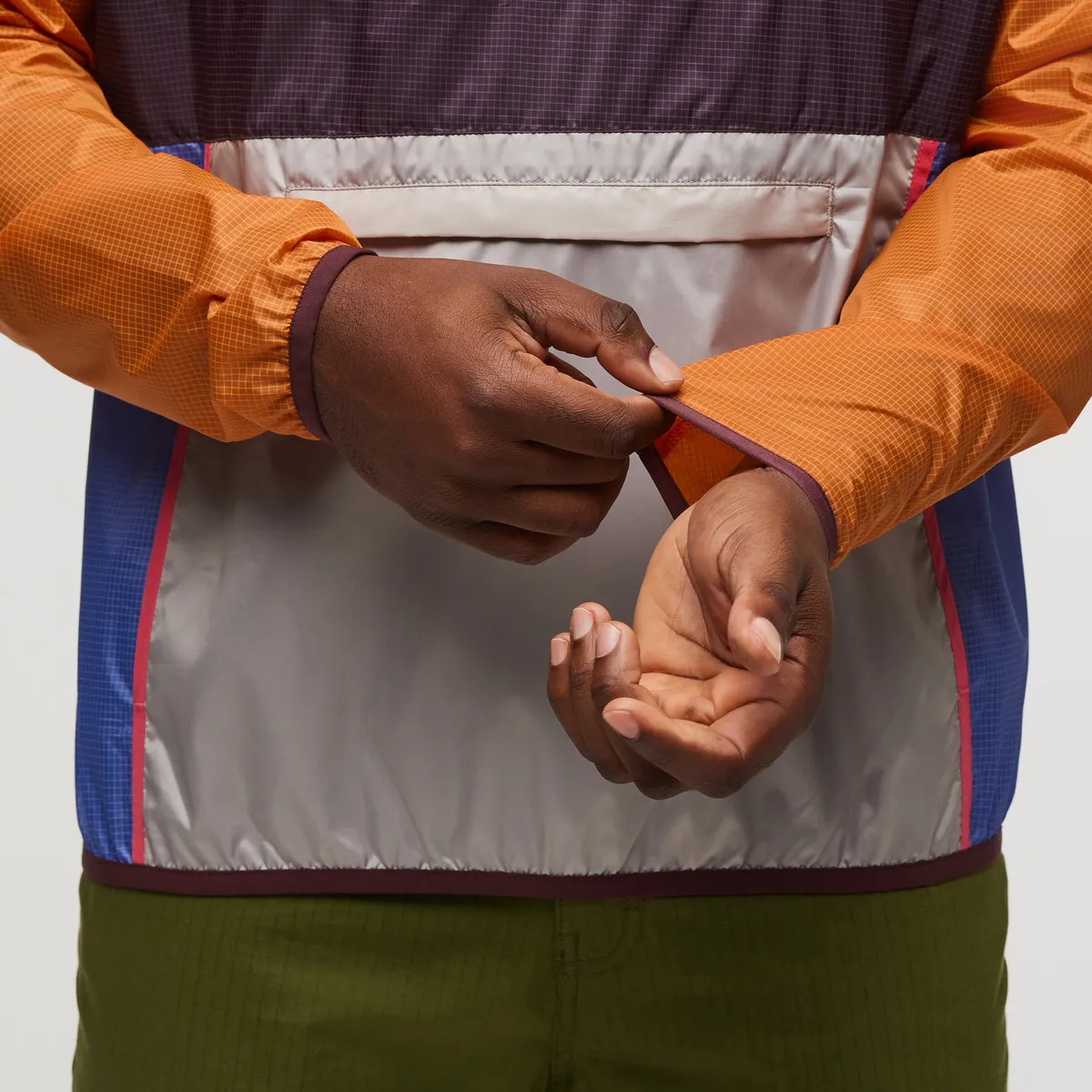 Cotopaxi Teca coupe-vent homme Sunrise demi-zip léger