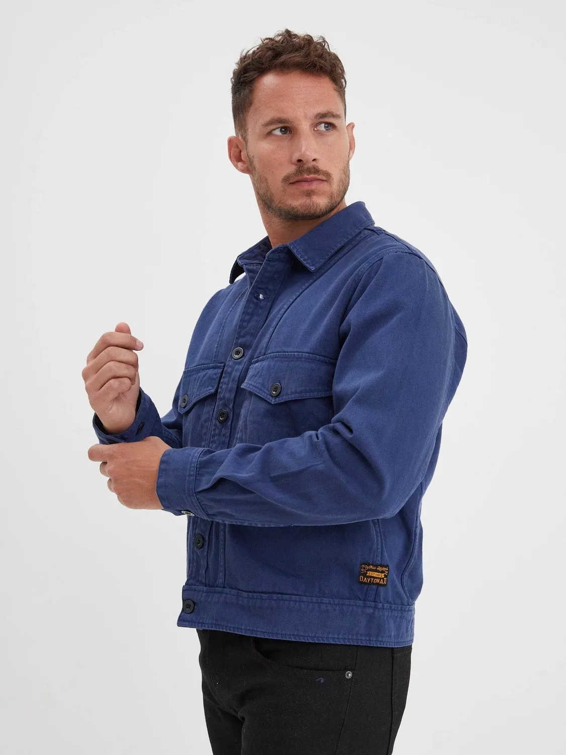 DAYTONA Jonesboro veste de travail bleu de chine coton