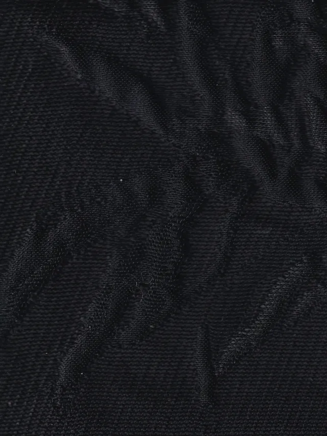 Hollington apparat tissu noir orchidées 8 m jacquard