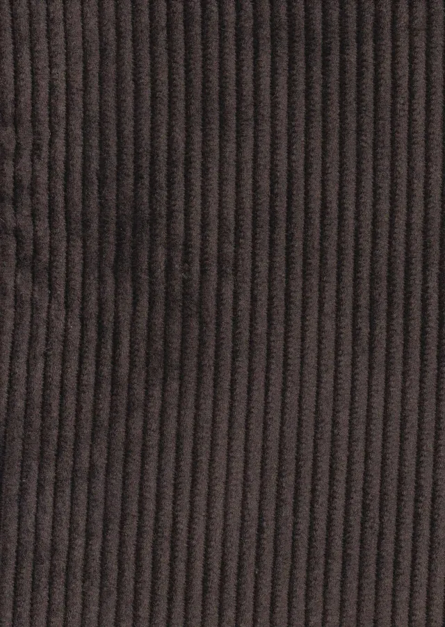Hollington tissu velours laine martre marron 5 m