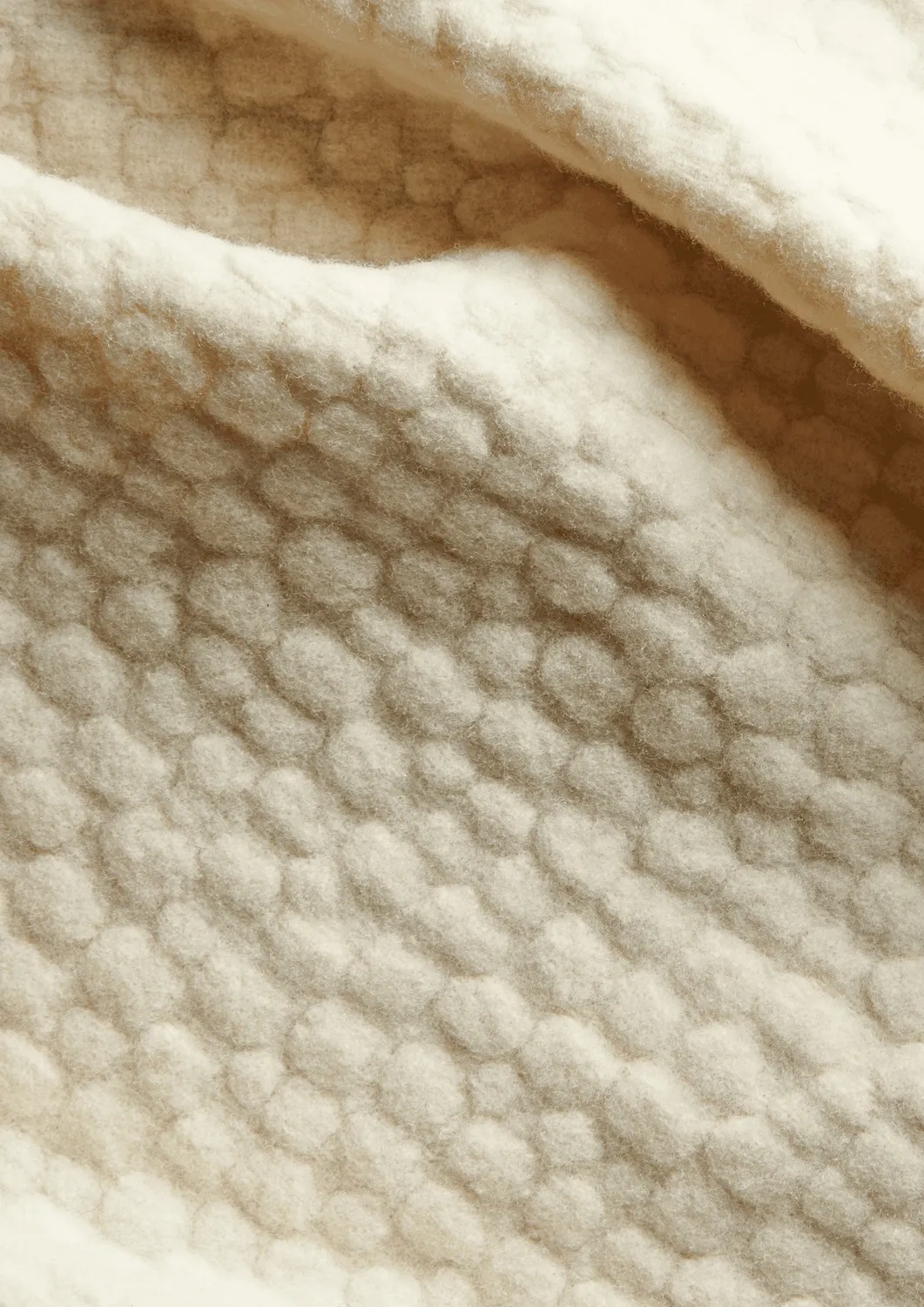 Soubacq Le Gilet Agnello gilet brocart blanc mi-saison