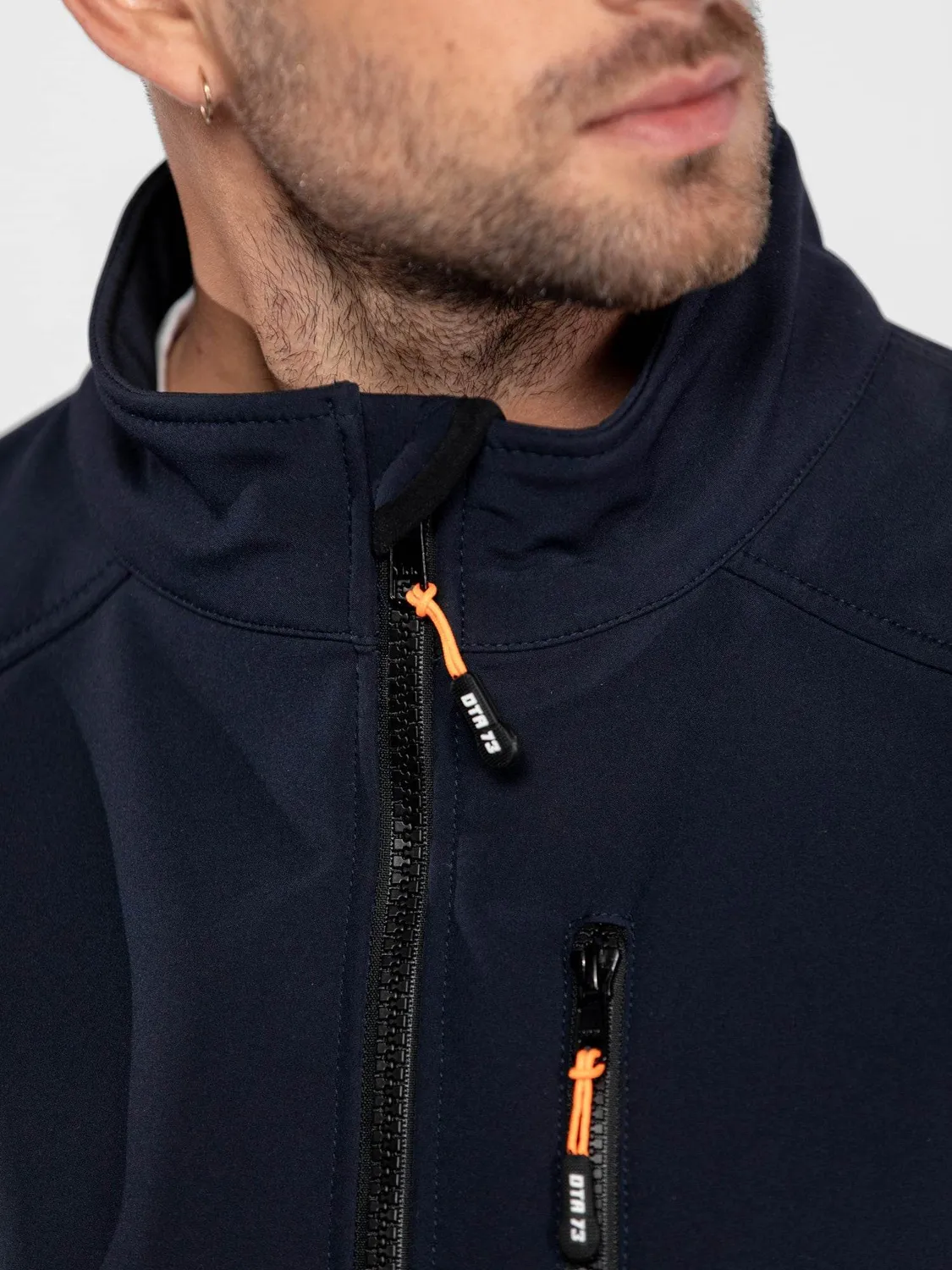 DAYTONA Bodylong veste softshell homme navy
