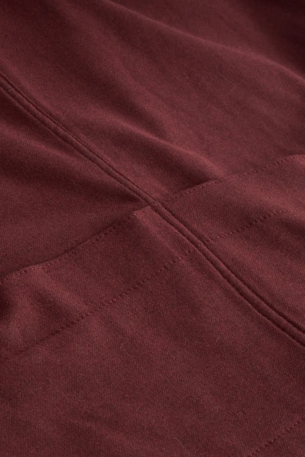 Hollington gilet 20 poches crêpe coton carmin 100% coton 46
