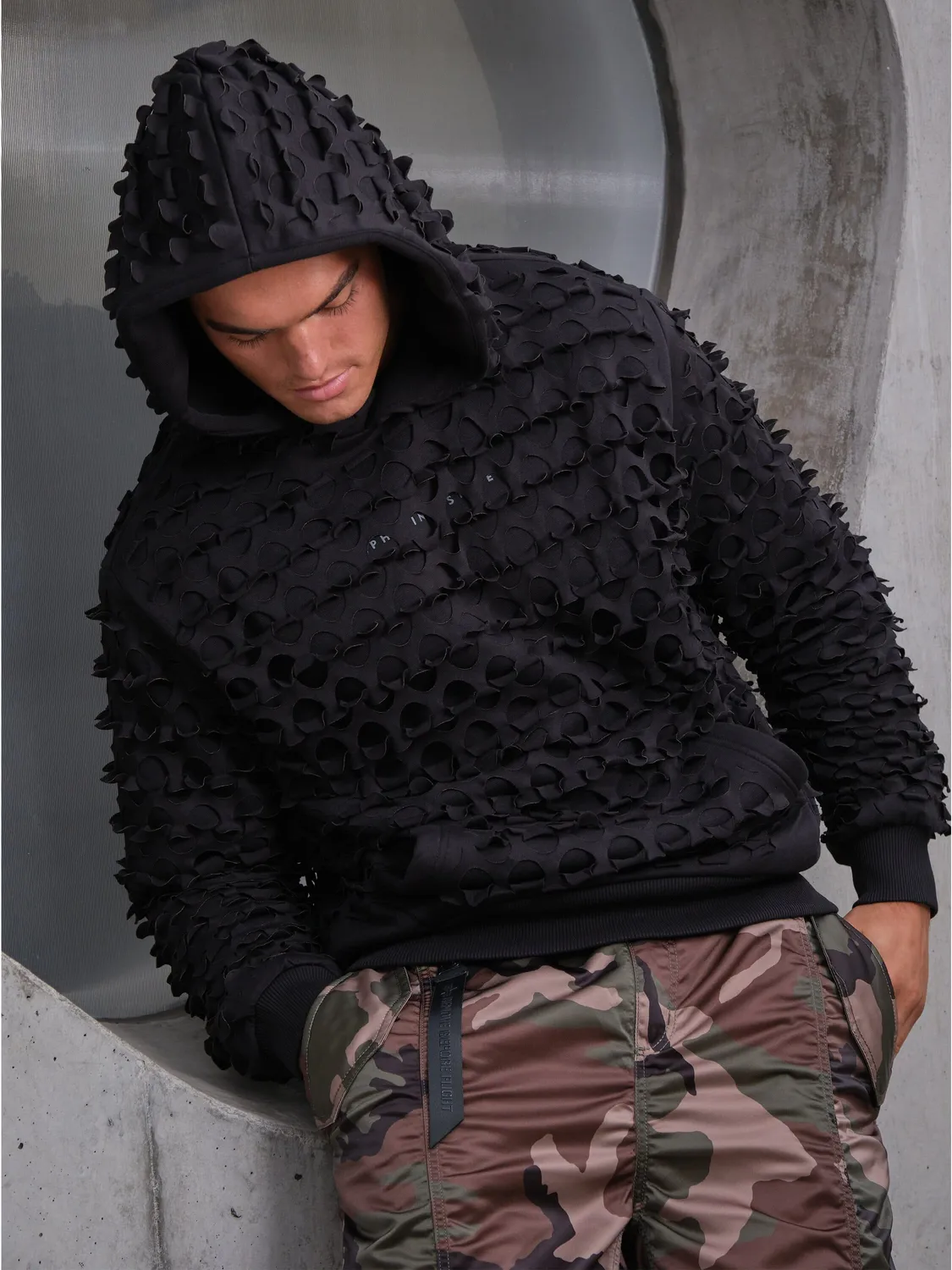 Alpha Industries Ulcans hoodie sweat noir molleton 330