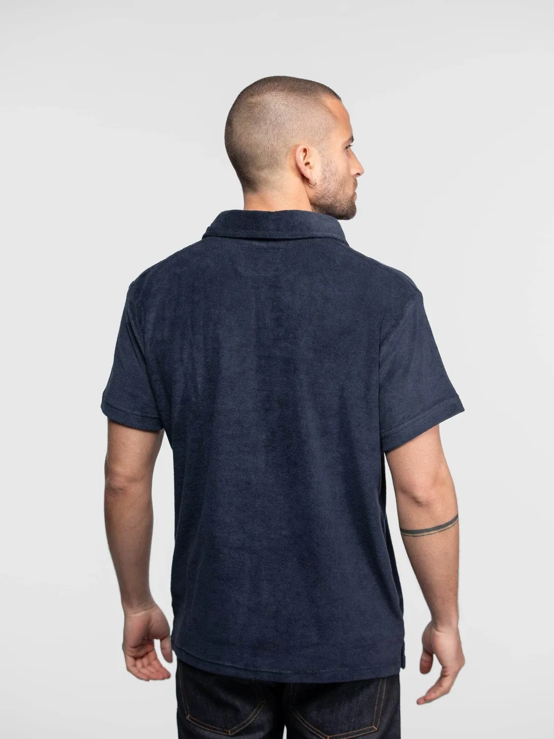 Daytona Brody polo éponge homme corail été