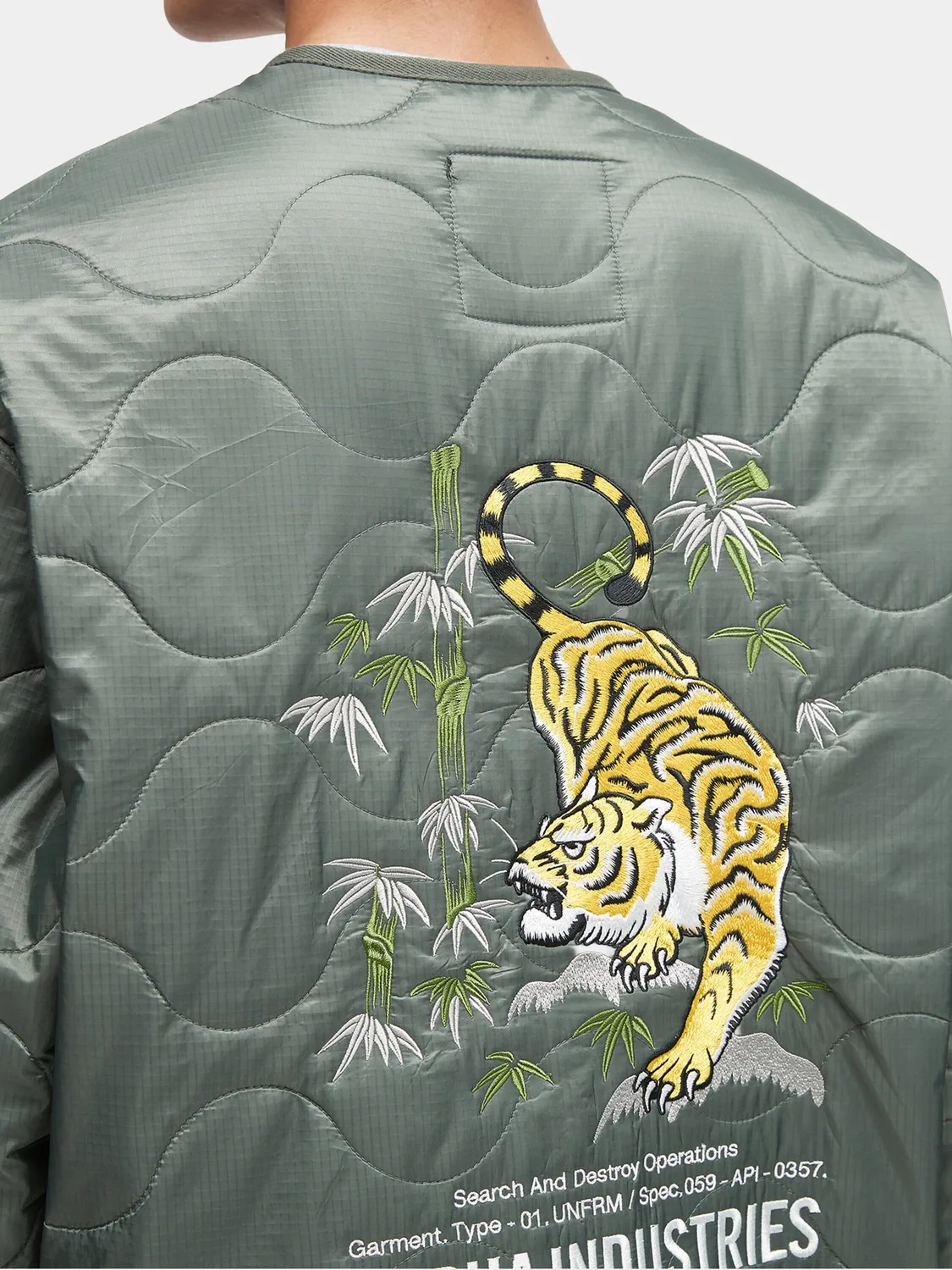 Alpha Industries Unfrm Tiger Liner veste Olive nylon
