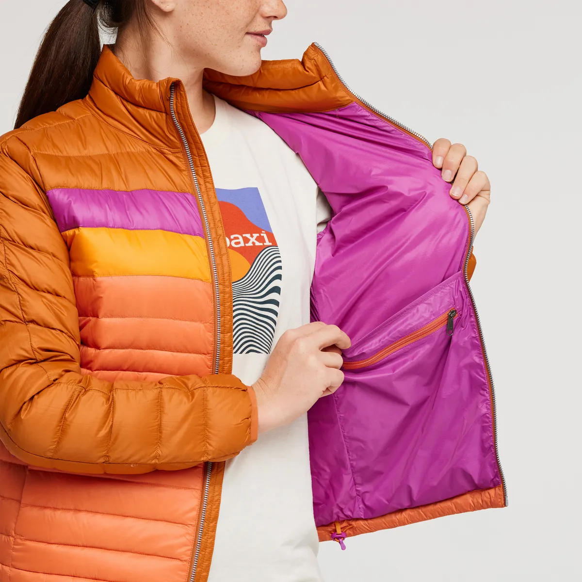 Cotopaxi Fuego Down doudoune femme Mezcal Nectar 800