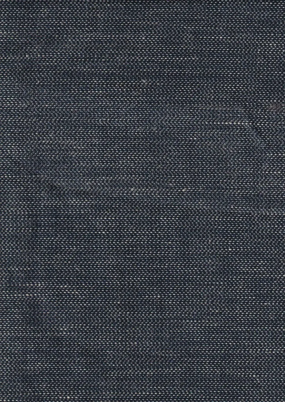 Hollington tissu toile laine et lin bleu or 12 m