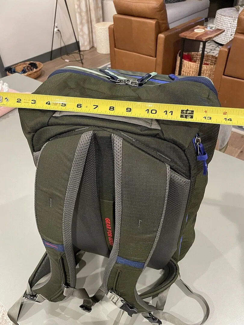 Cotopaxi Allpa sac voyage 35L Rusty cabine recyclé