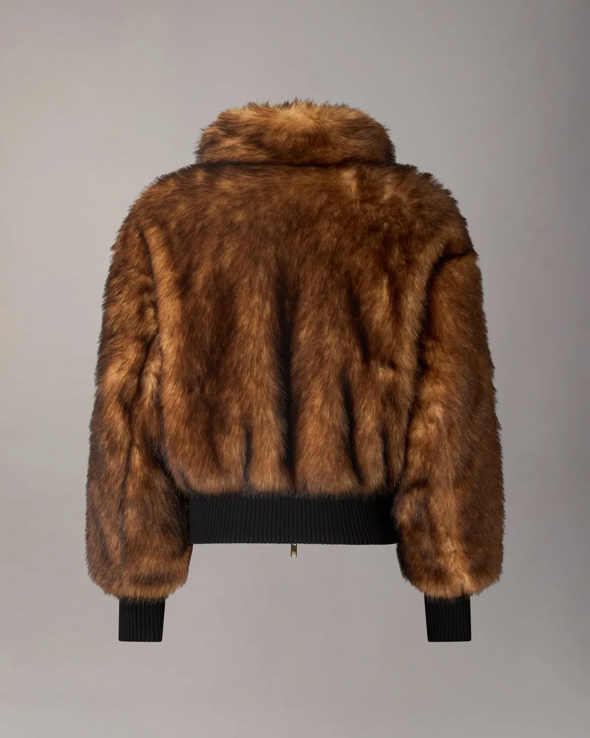 Moose Knuckles Jill bomber fausse fourrure doré