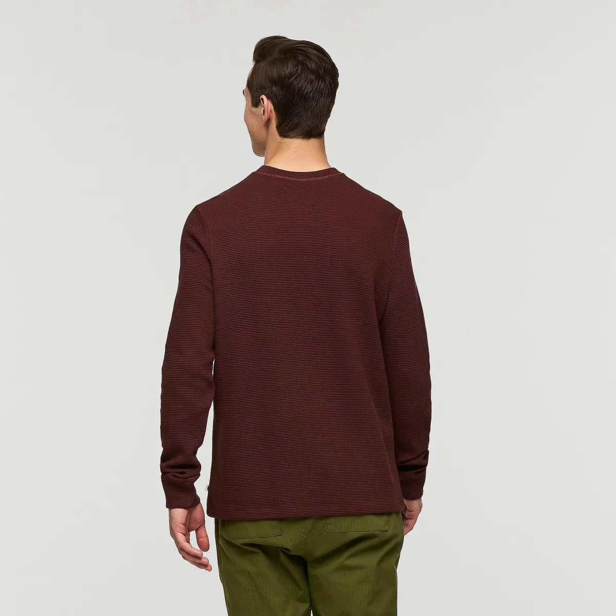 Cotopaxi Atajo chemise gaufrée homme Chestnut manche longue