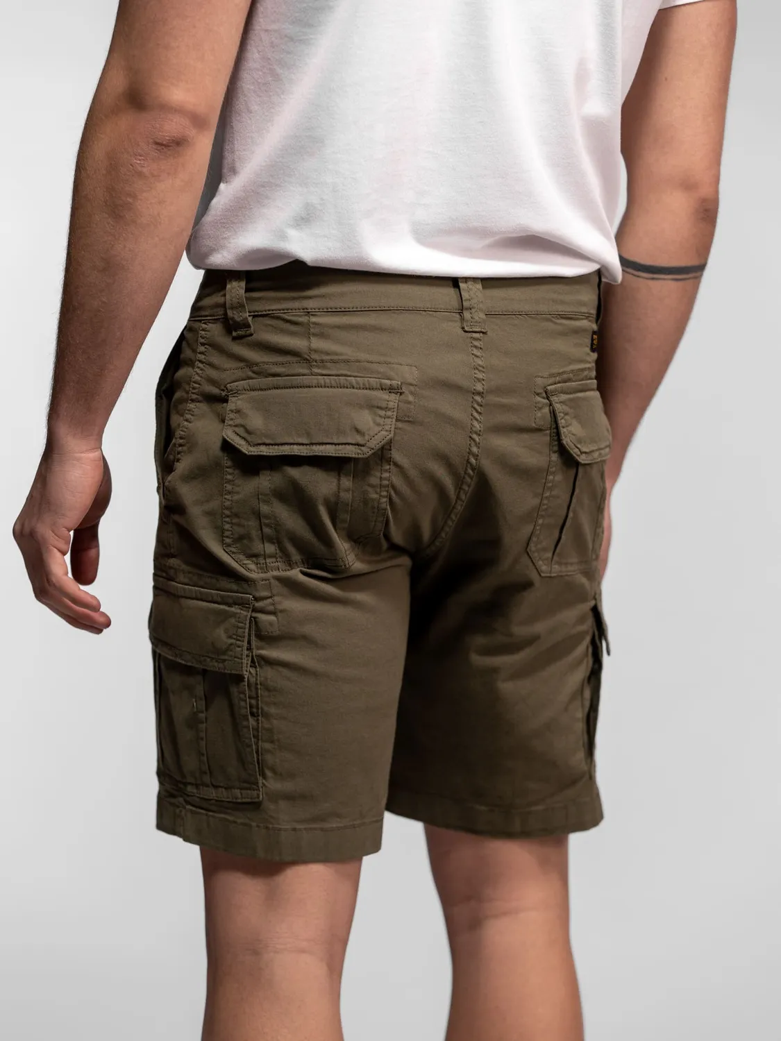 Daytona Bostoni short cargo homme beige toile poches