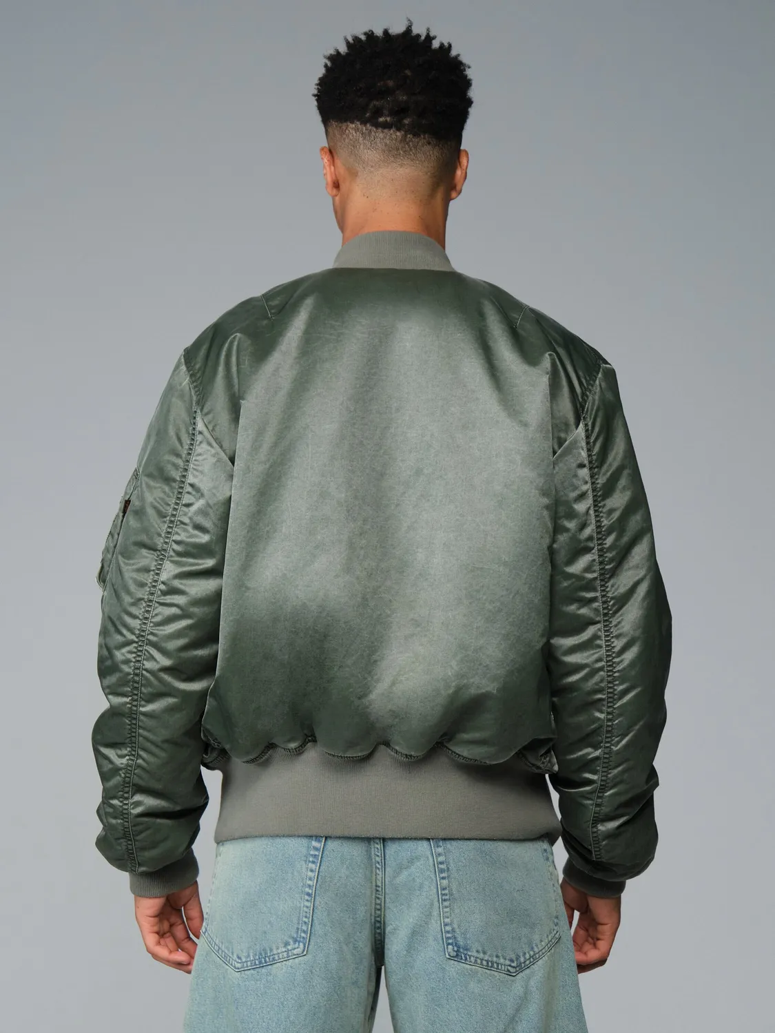 Alpha Industries MA-1 Battlewash bomber réversible nylon