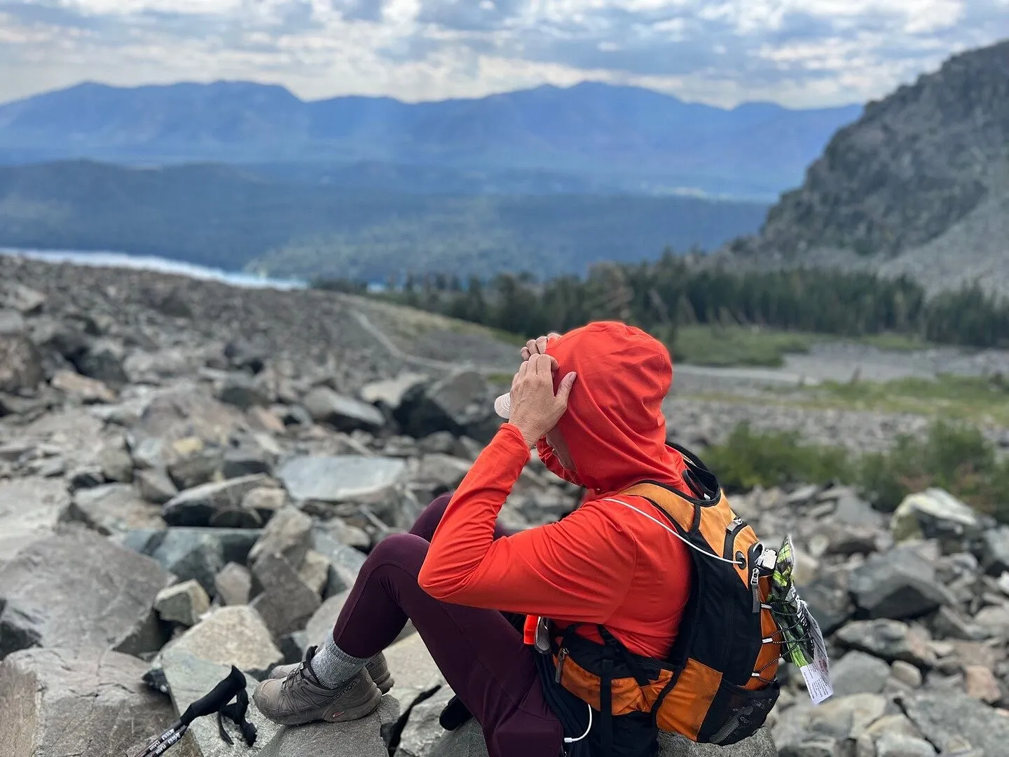 Cotopaxi Sombra sweat à capuche femme UPF 50+