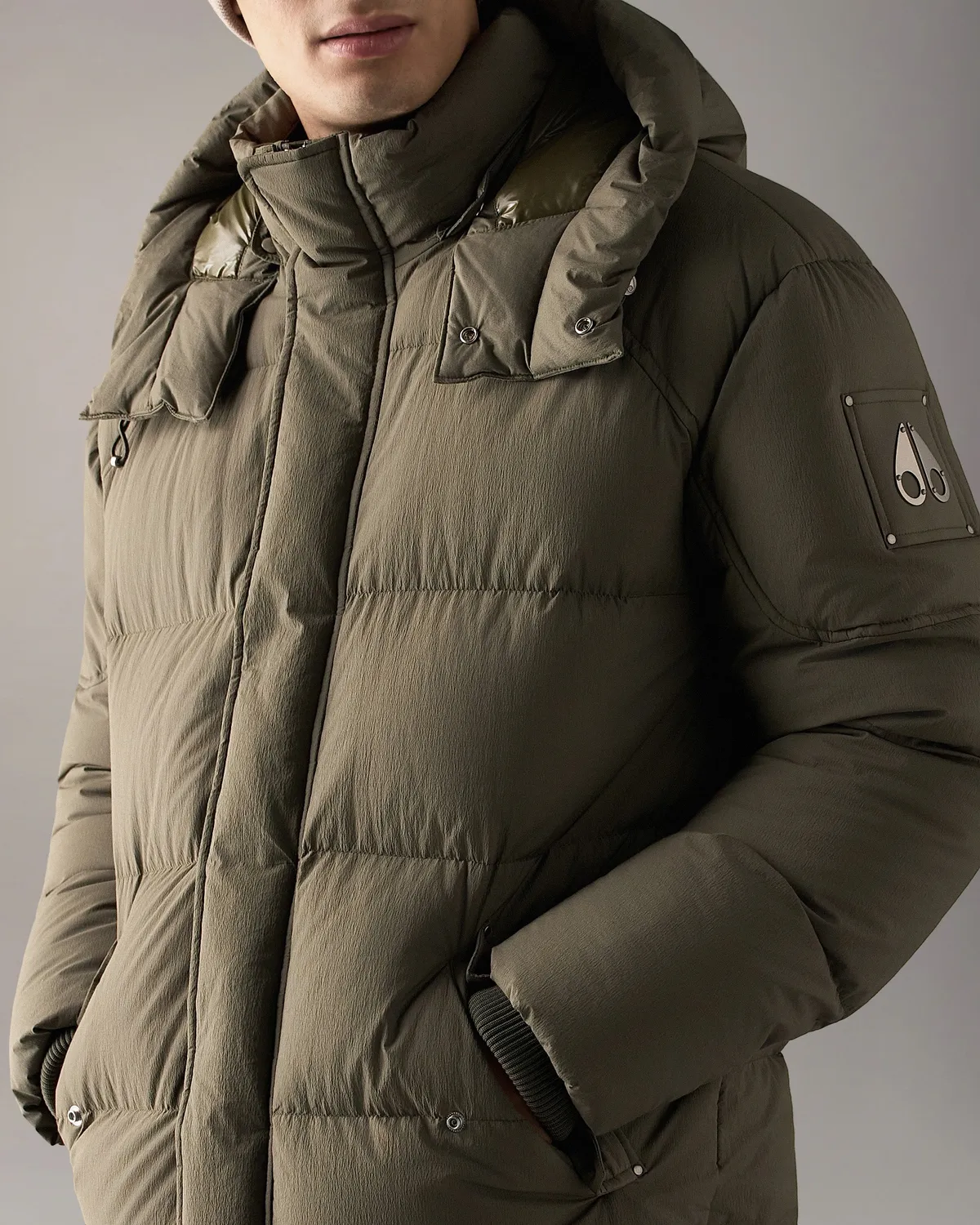 Moose Knuckles Everest Down Parka parka combat duvet
