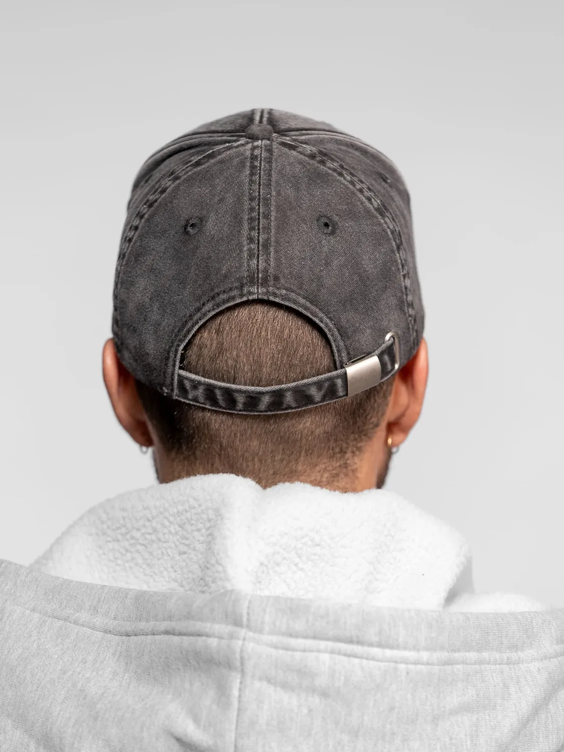 Daytona Glynn casquette denim Black trucker