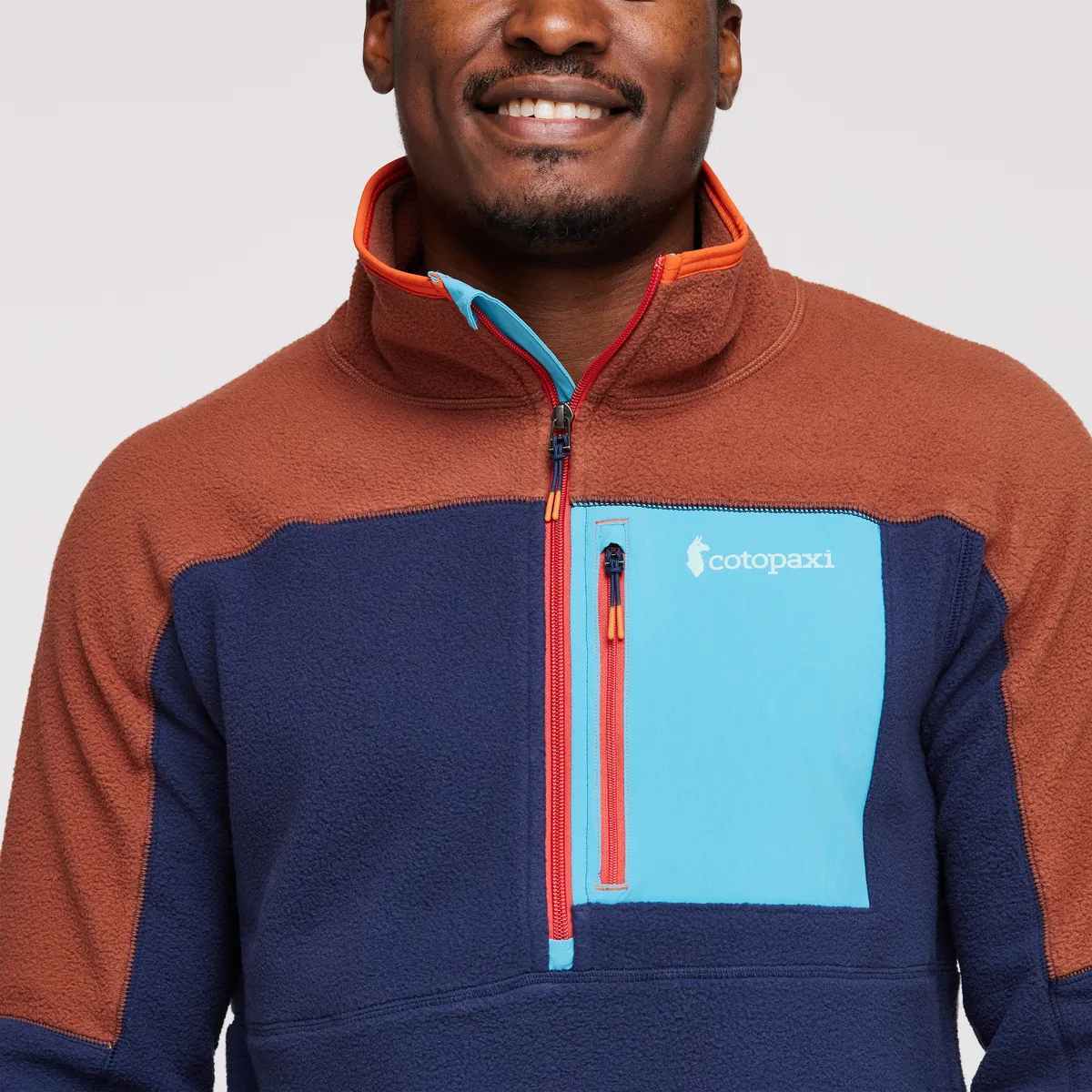 Cotopaxi Abrazo veste polaire homme Blue Violet recyclee