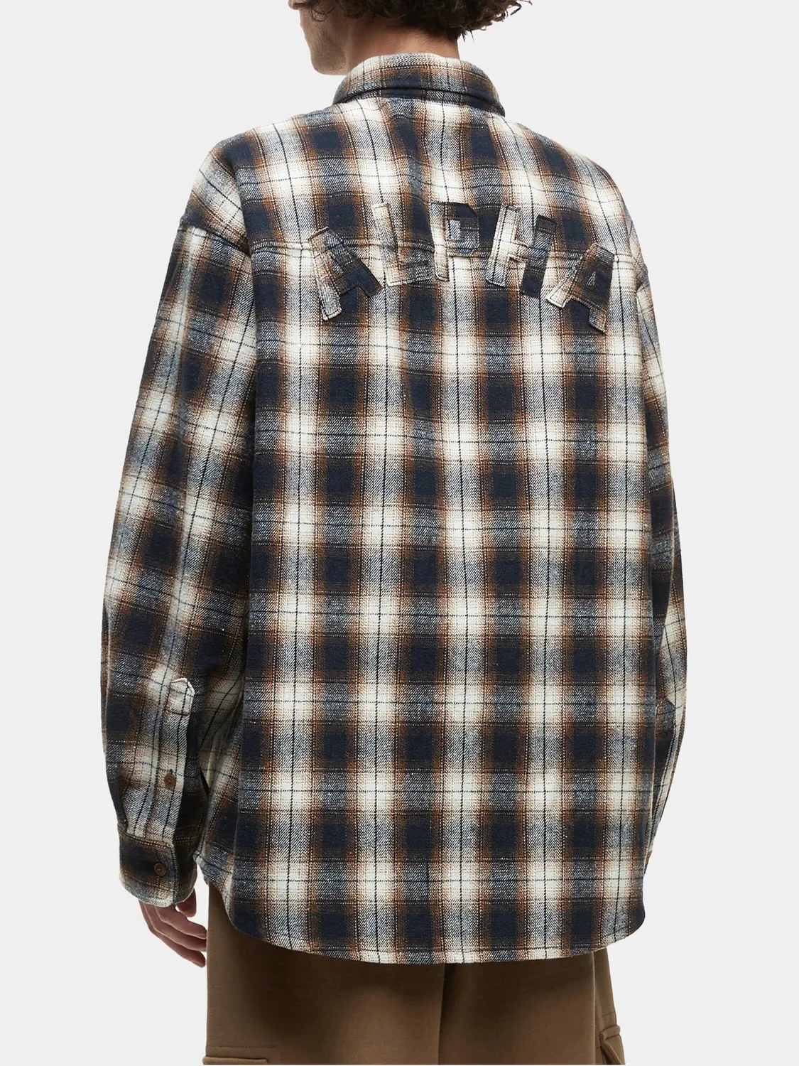 Alpha Industries Unfrm chemise flanelle rouille regular