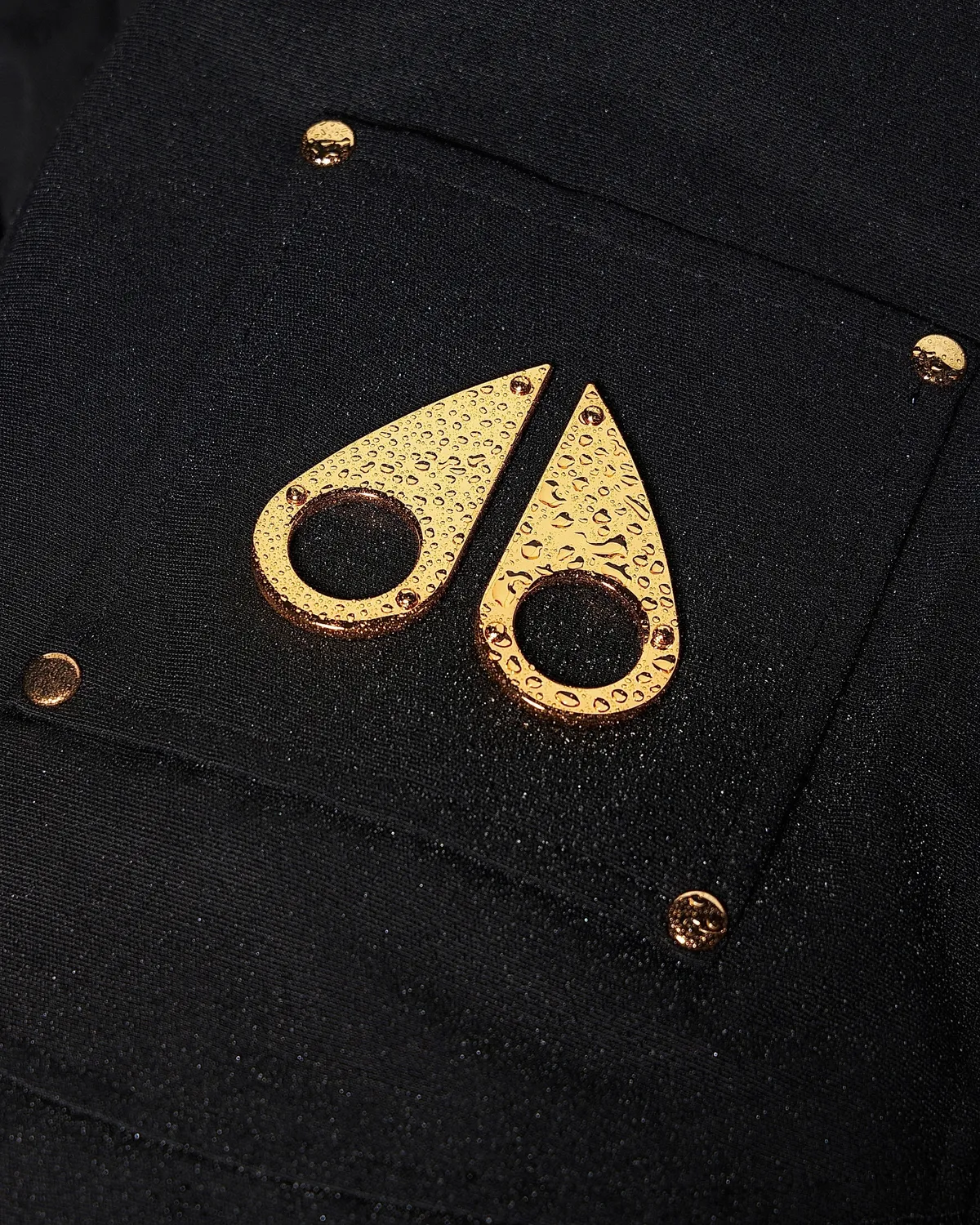 Moose Knuckles Gold Series Ballistic bomber noir duvet