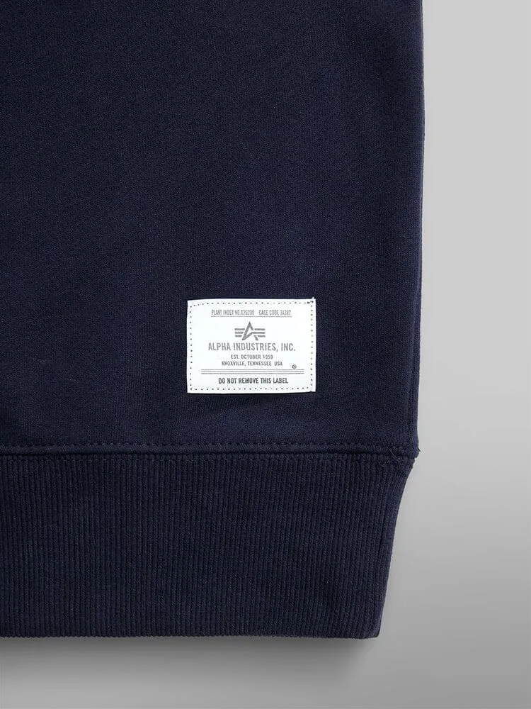 Alpha Industries Essential Crewneck sweat Replica Blue coton