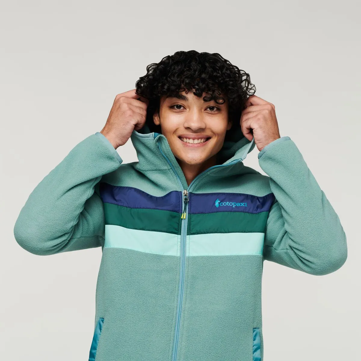 Cotopaxi Teca Fleece Hooded Full-Zip veste polaire Rusty Nail recyclée