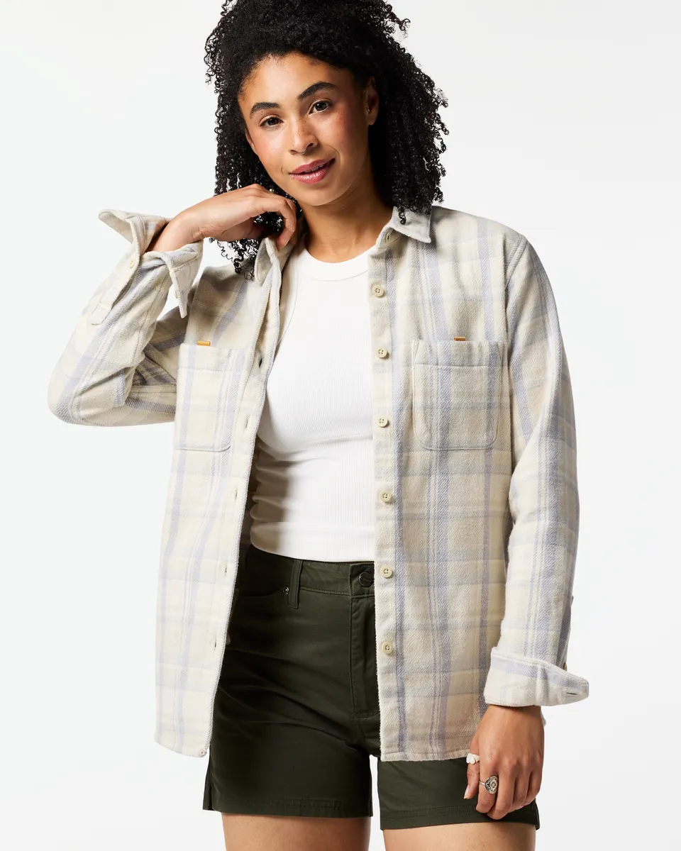 Cotopaxi Mero chemise flanelle femme coton bio