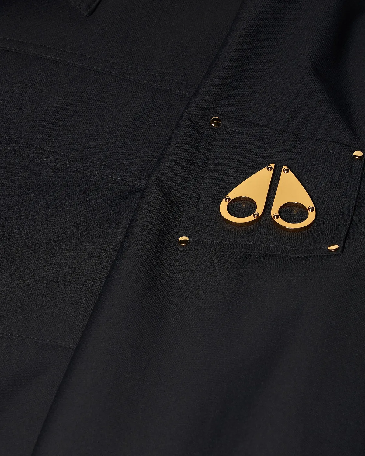 Moose Knuckles Gold Jacques veste noire légère