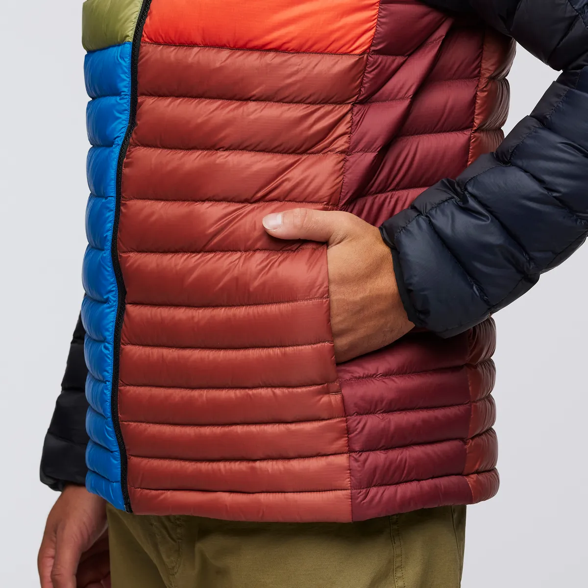 Cotopaxi Fuego Funky doudoune homme Carbon Combo duvet 800