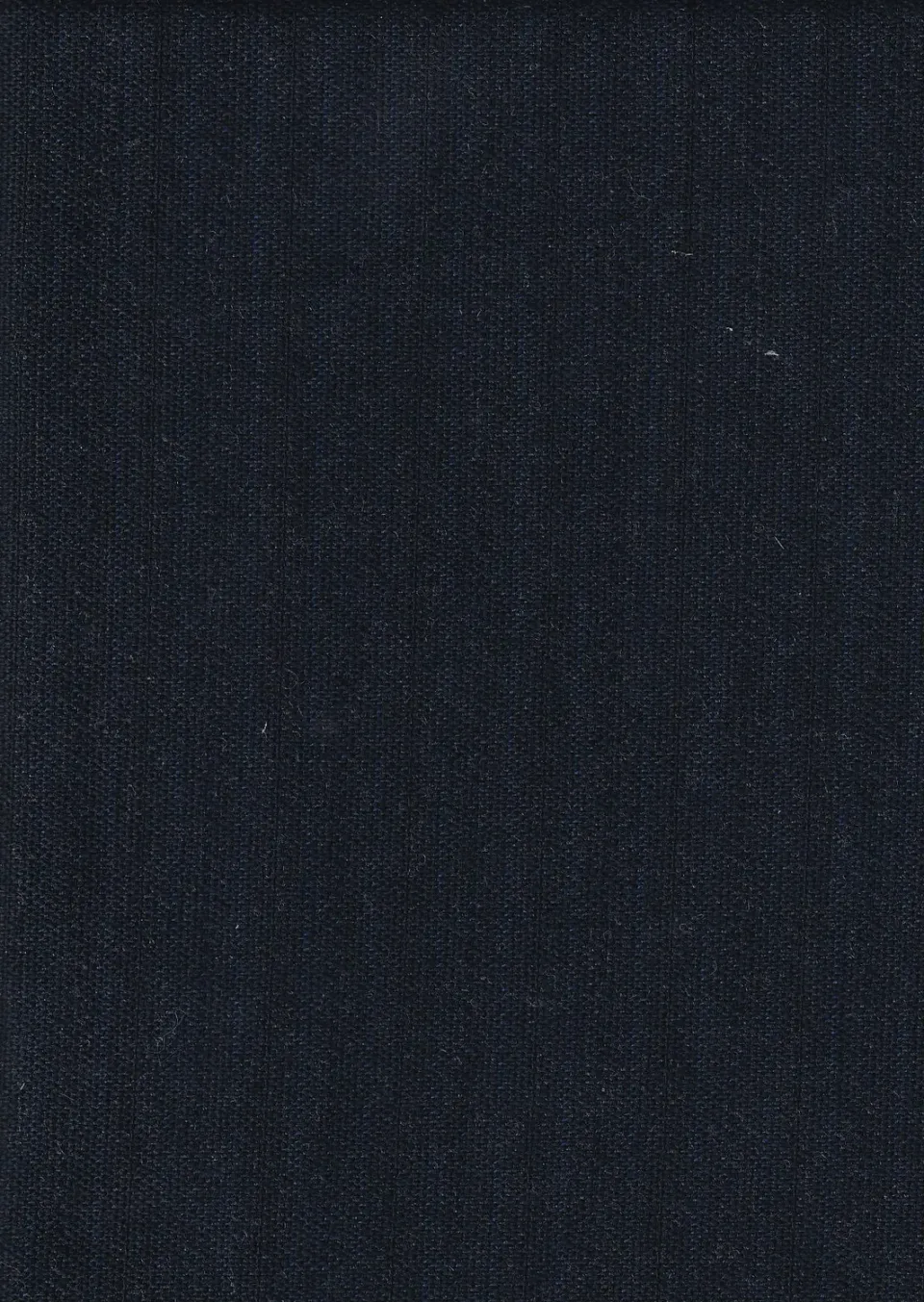 Hollington tissu toile laine coton marine rayures mètre