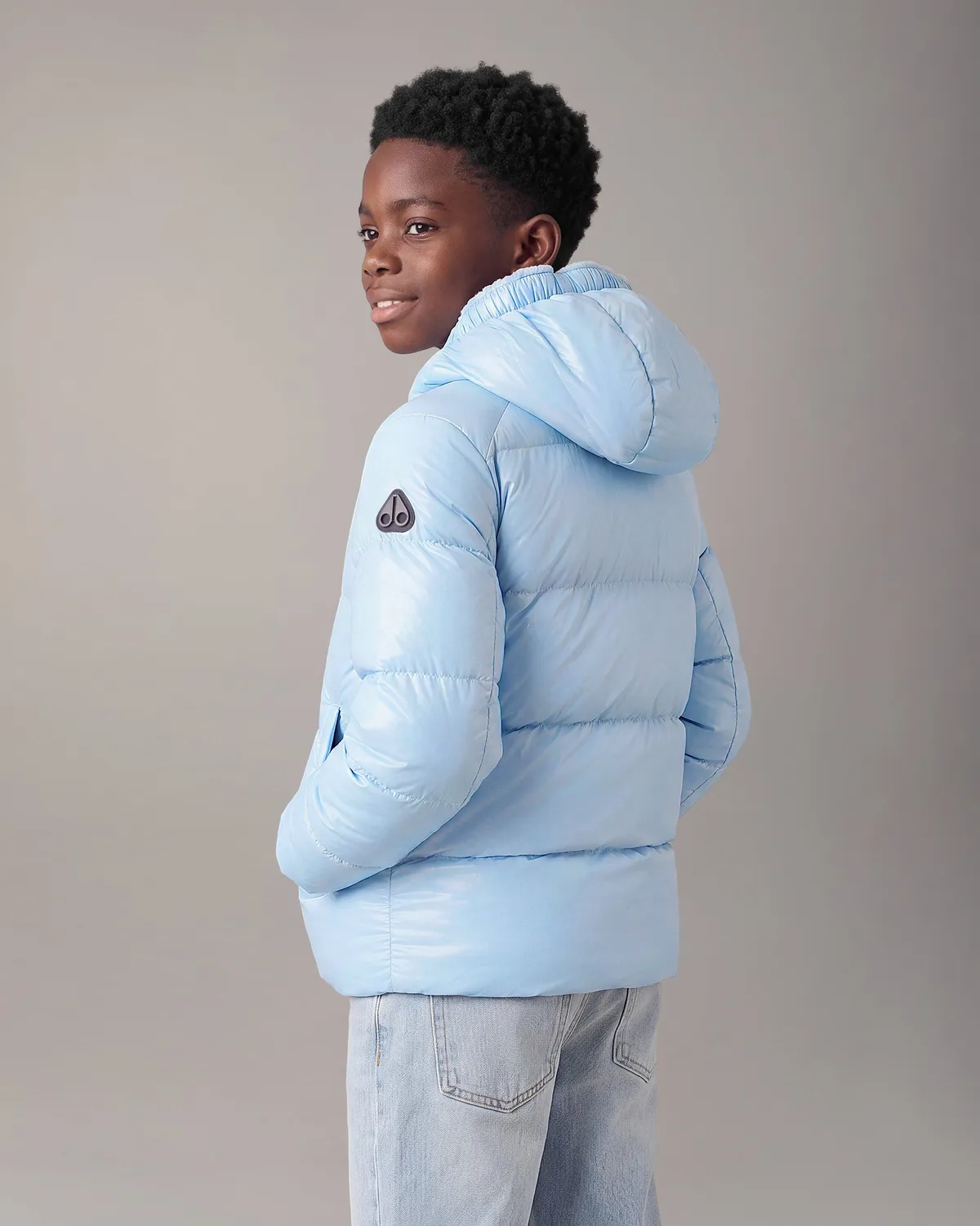 Moose Knuckles Kings doudoune réversible blue ice