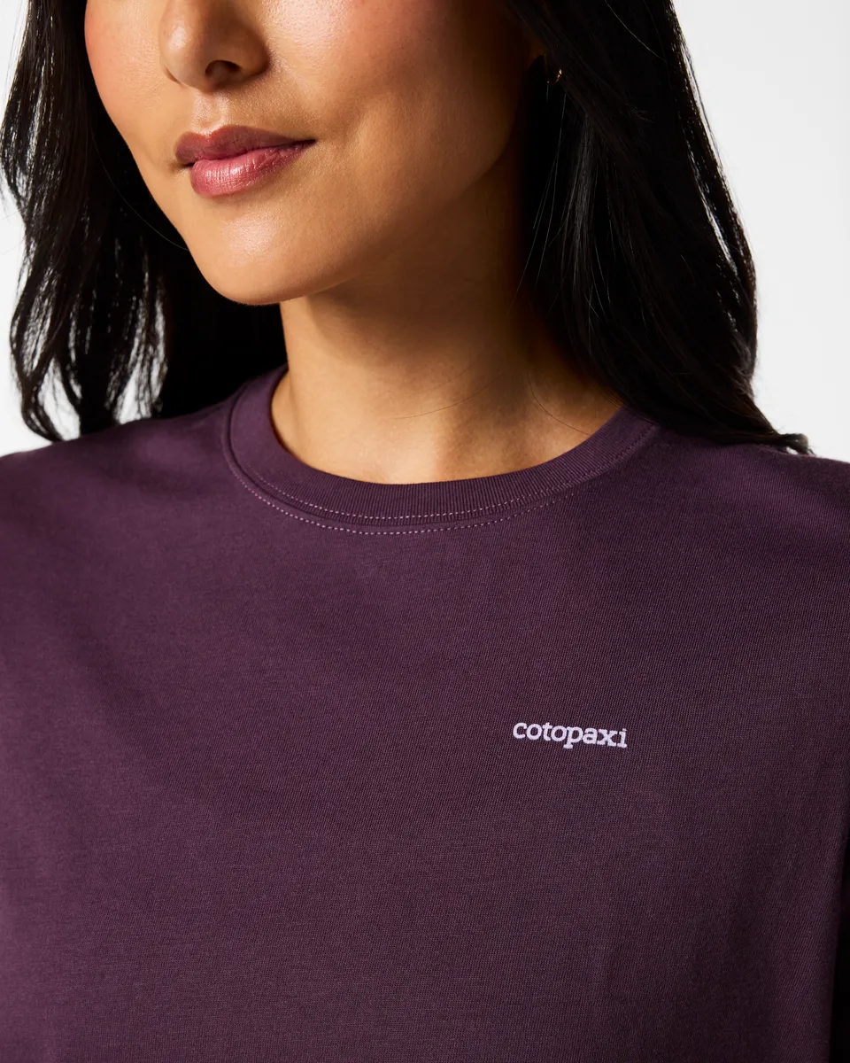 Cotopaxi Mt. Cotopaxi t-shirt femme Mystic coton