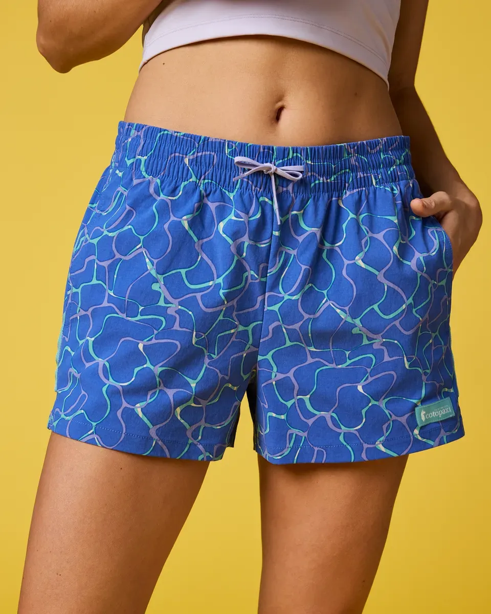 Cotopaxi Brinco 3" Short Print short femme UPF 50+
