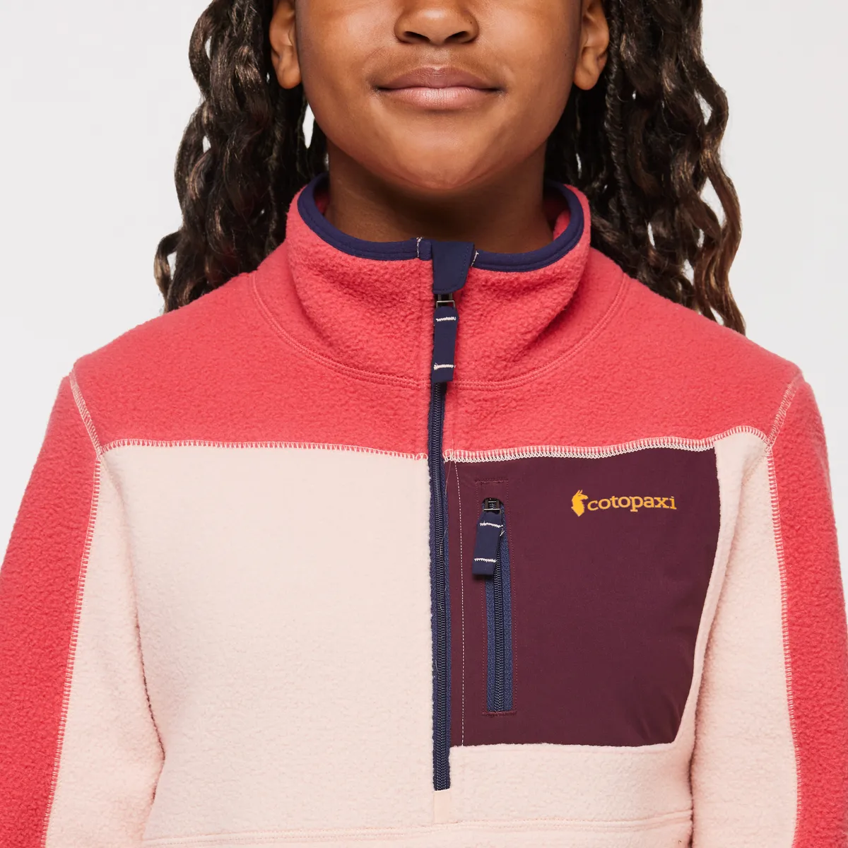 Cotopaxi Abrazo Half-Zip veste polaire enfant recyclée