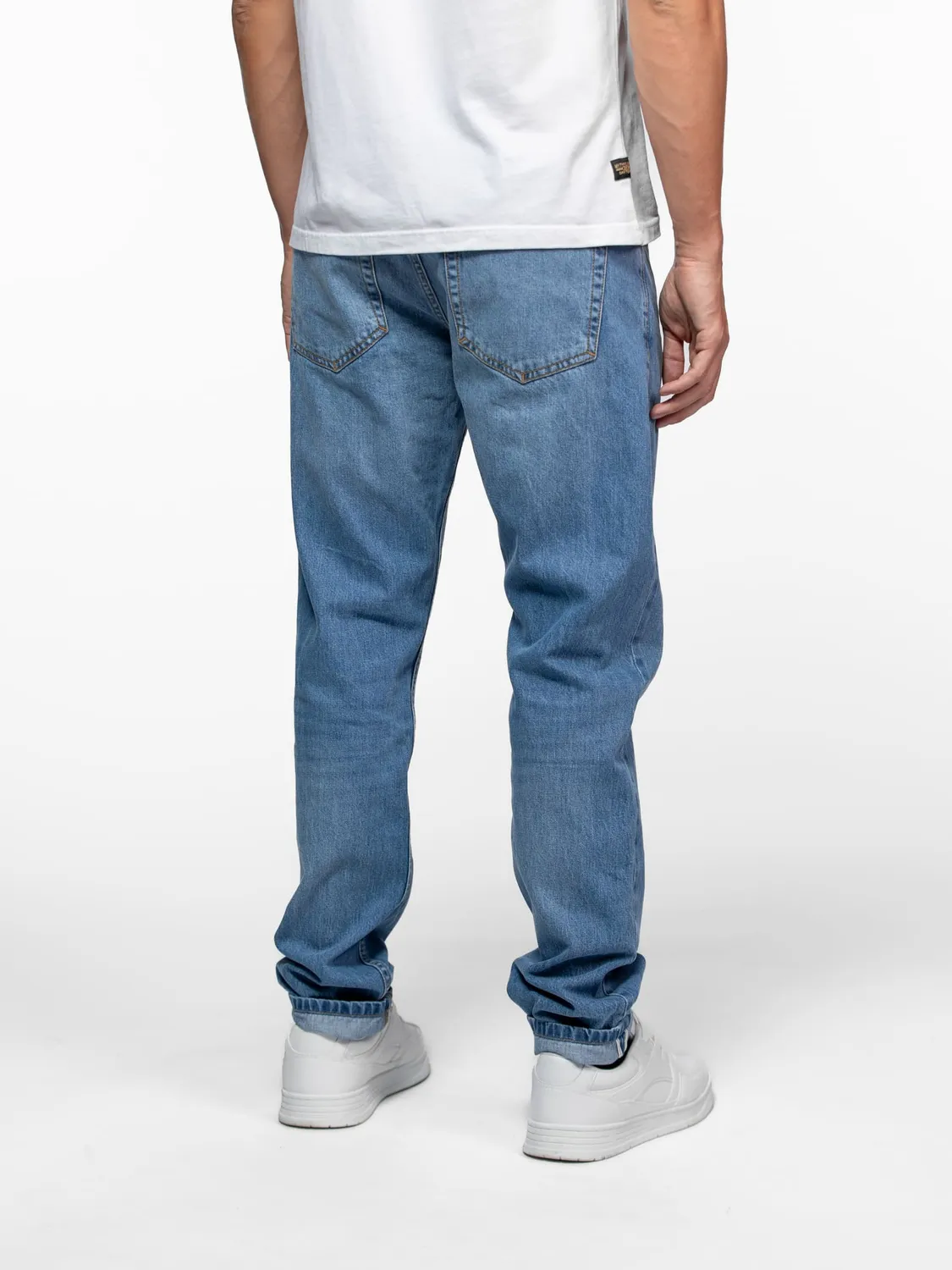 DAYTONA Hachimoto jean homme droit brut indigo