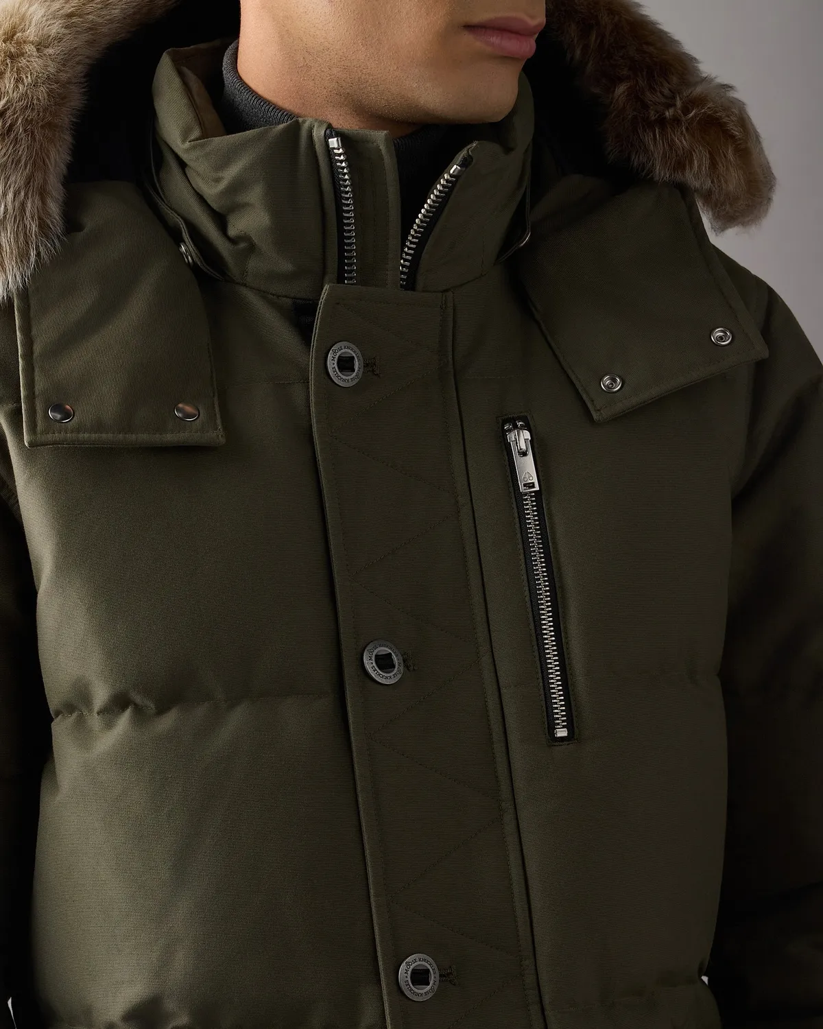 Moose Knuckles Original 3Q doudoune combat-bronze grand froid