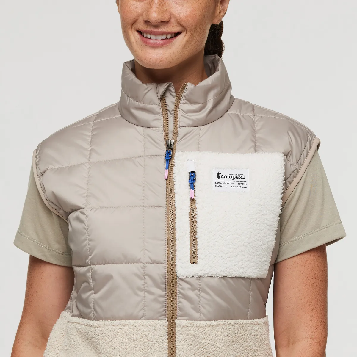 Cotopaxi Trico Hybrid gilet femme Oatmeal chaud