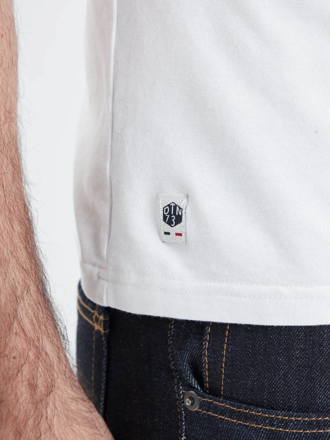 Daytona Venon t-shirt col rond black coton essentiel