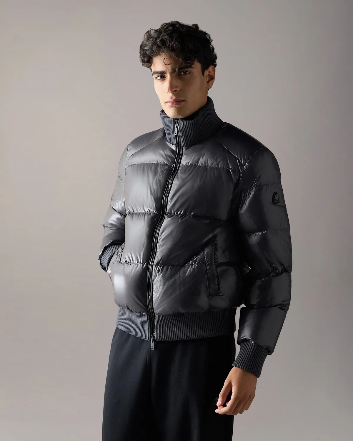 Moose Knuckles Kings bomber duvet coupe relax